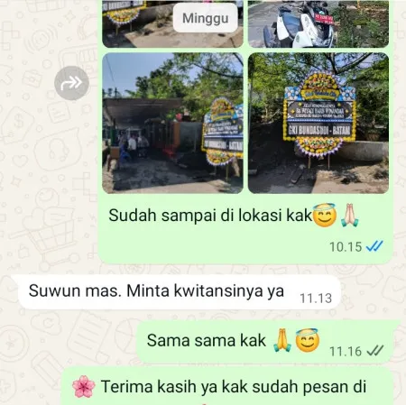 Pengiriman Papan Bunga Duka Pajajaran
